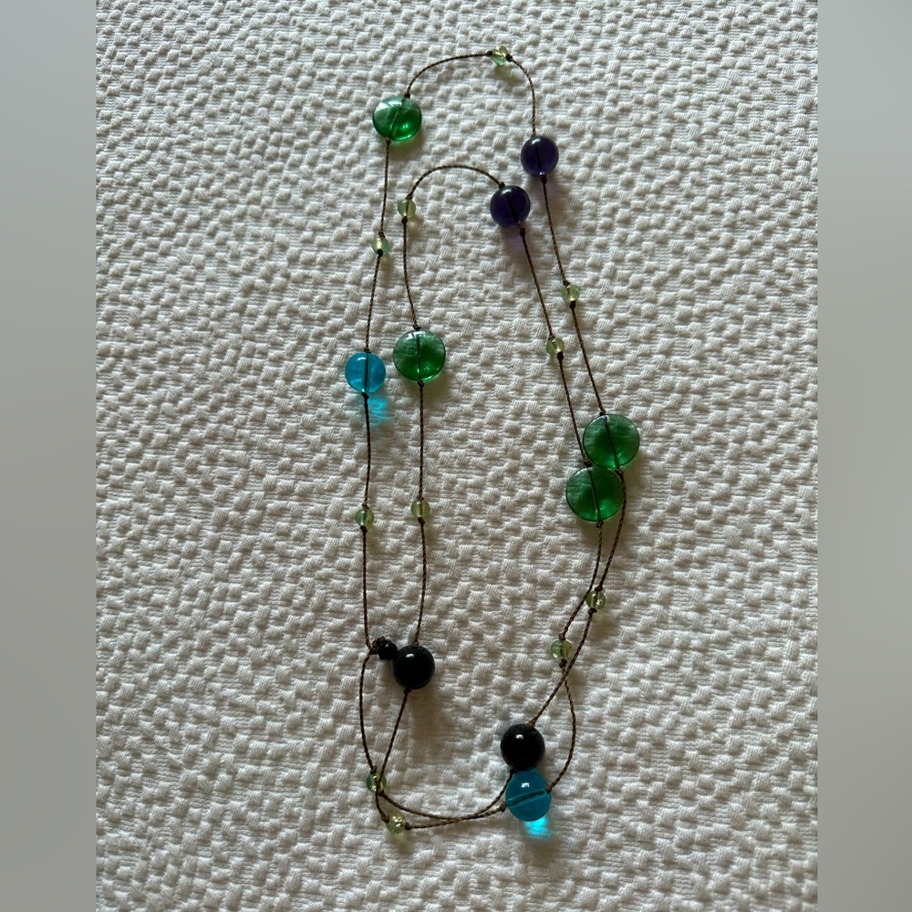 Vintage beaded necklace from Costa Rica